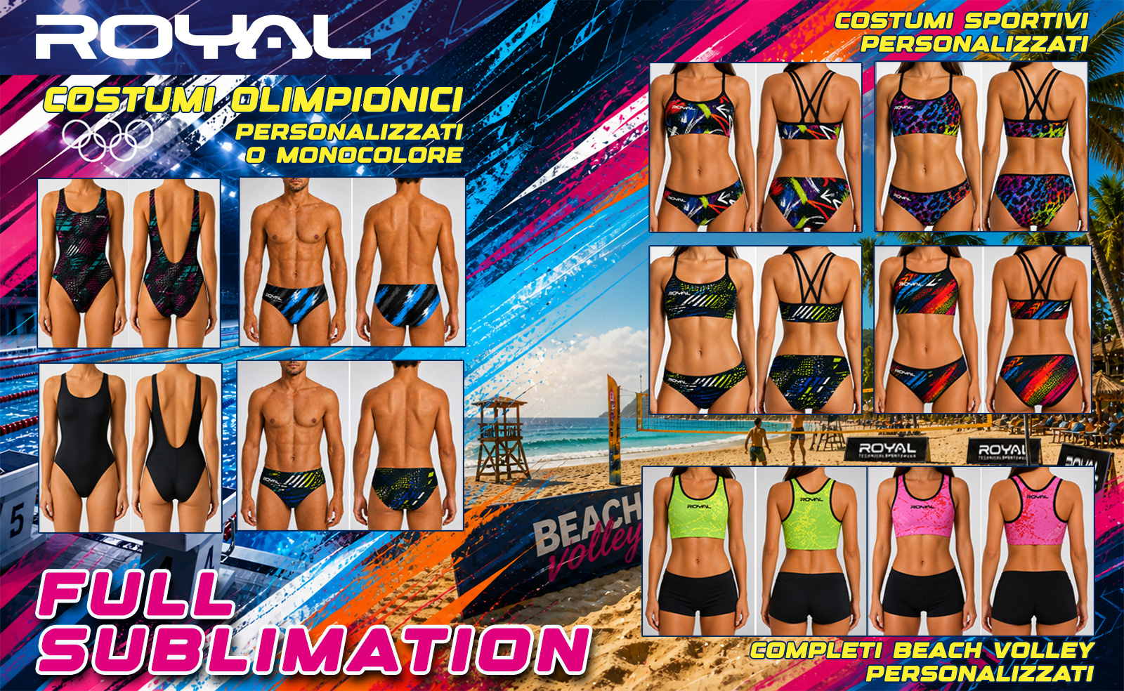 BEACH VOLLEY and POOL